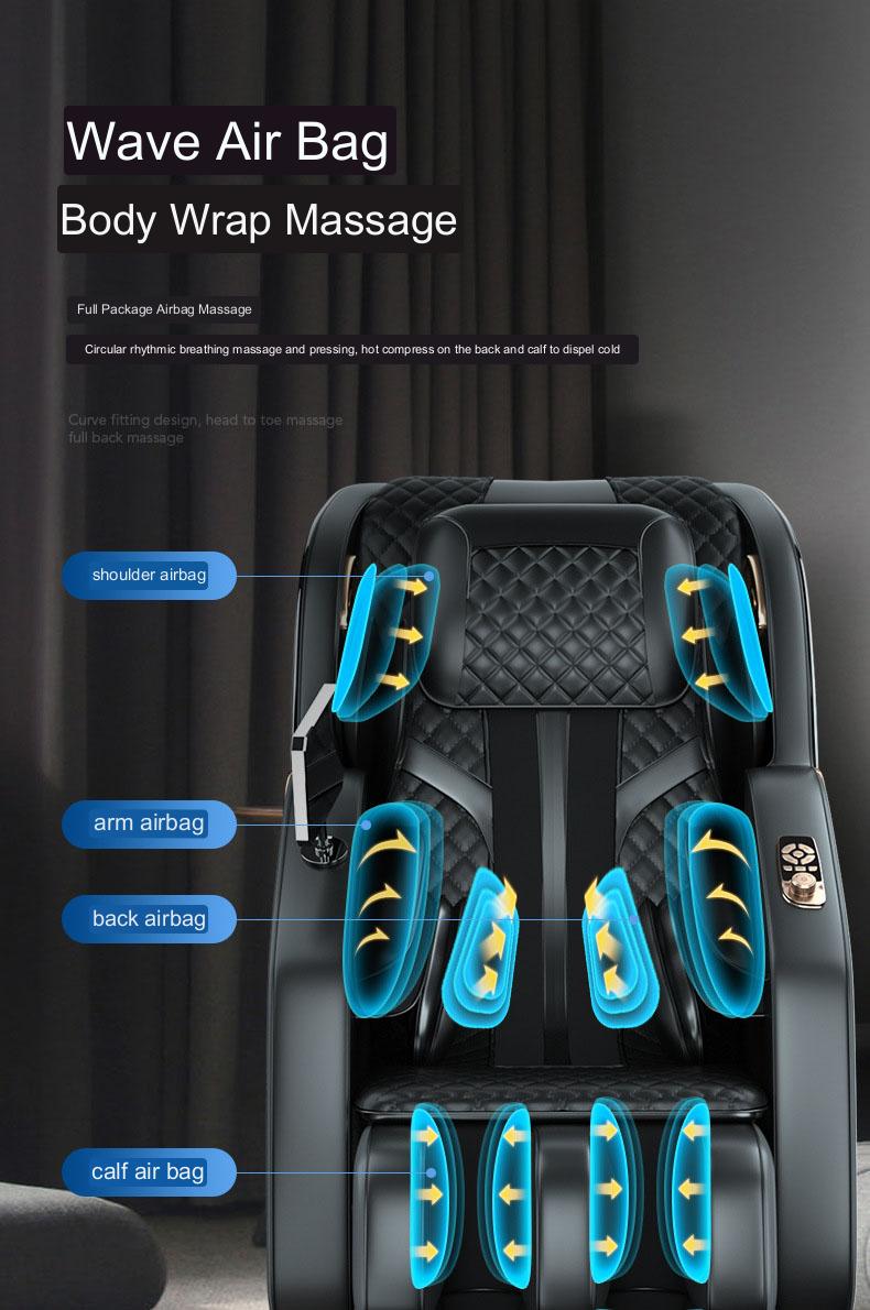 SL track commercial vending massage chair for coin+token+notebill
